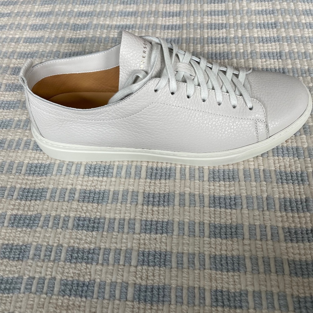 Henderson Byron Deer Leather Sneakers - new with box (size 10.5 US, 43.5 IT)